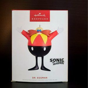 Hallmark Keepsake Ornament 2022 Dr Eggman Sonic the Hedgehog Limited Quantities